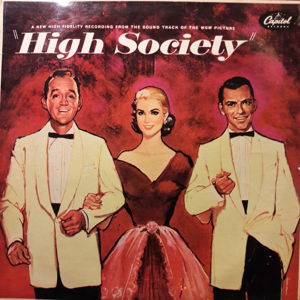 Bing Crosby, Grace Kelly, Frank Sinatra : High Society (LP, Album, RP, Hig)