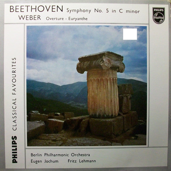 Ludwig van Beethoven / Carl Maria von Weber : Beethoven:  Symphony No. 5 In C Minor / Weber: Overture - Euryanthe (LP, Comp)