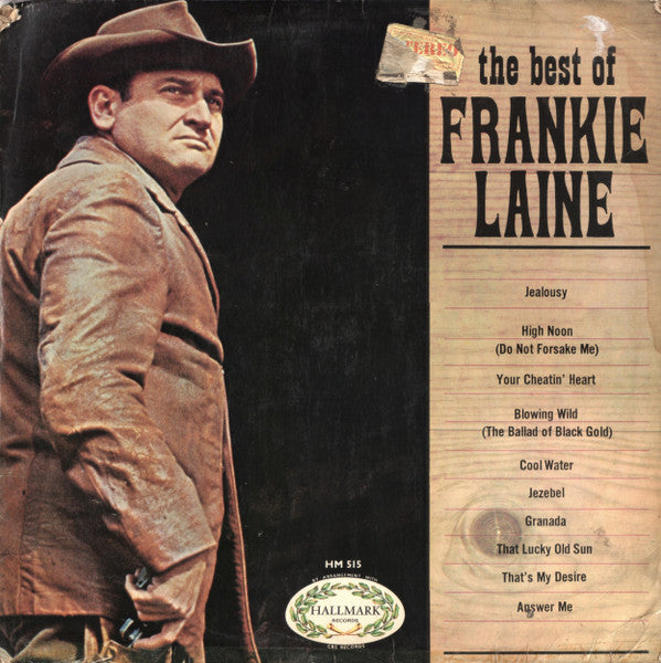 Frankie Laine : The Best Of Frankie Laine (LP, Comp)