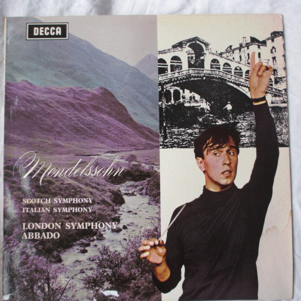 Felix Mendelssohn-Bartholdy, The London Symphony Orchestra, Claudio Abbado : Scotch Symphony / Italian Symphony (LP, RP, Nar)